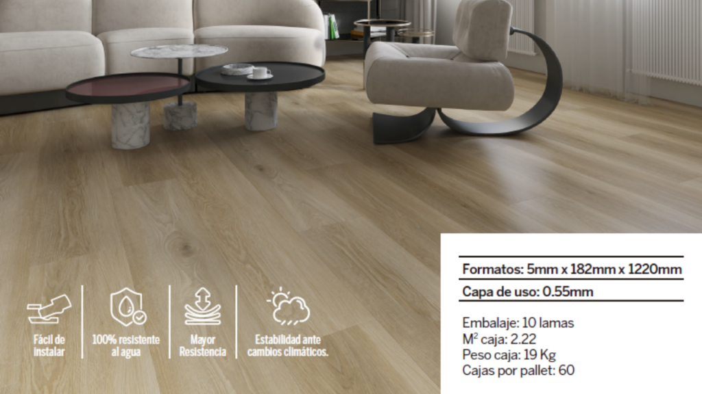 Suelos SPC: Pavimentos Vinílicos Rígidos 100% Impermeables