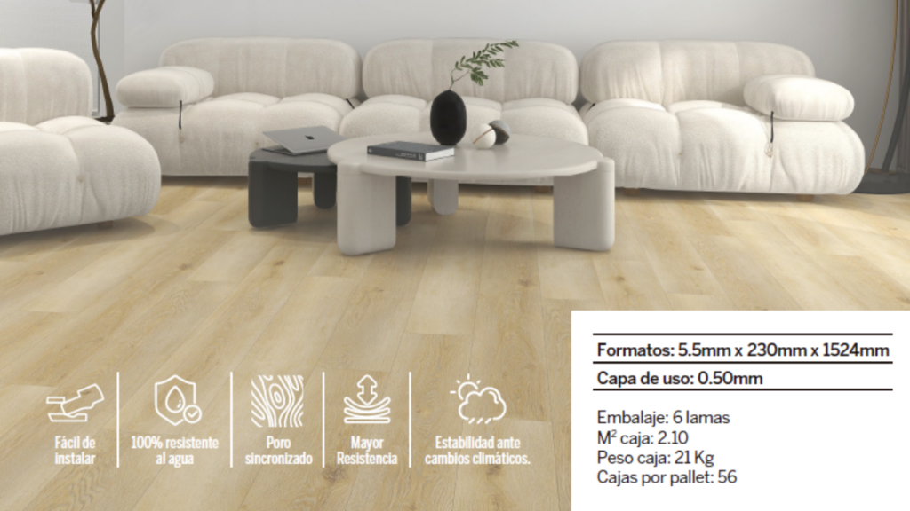 Suelos SPC: Pavimentos Vinílicos Rígidos 100% Impermeables