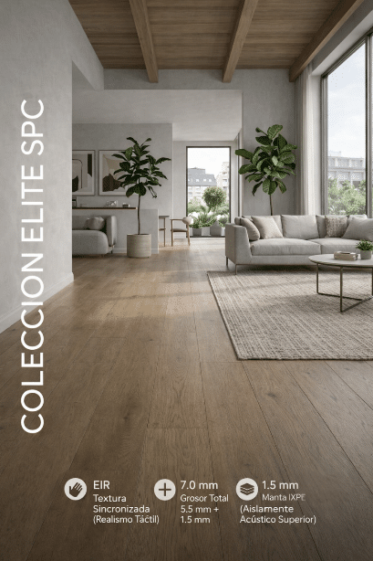 Suelos SPC: Pavimentos Vinílicos Rígidos 100% Impermeables