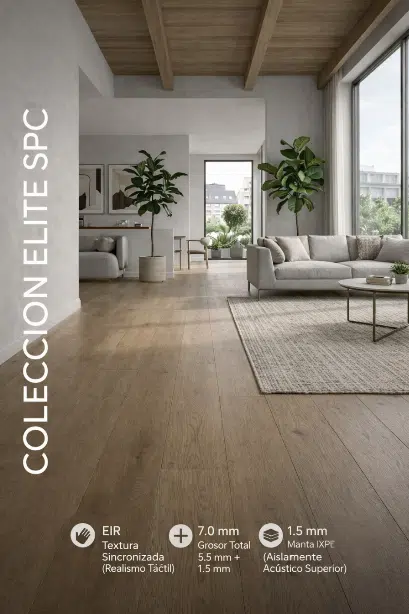 Suelos SPC: Tarimas Y Suelos SPC Resistentes e Impermeables